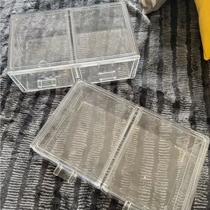 Clear Acrylic Storage Box Set